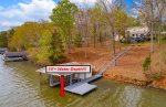 Deep Water Main Lake Dock with 10 Feet AND an Uncovered Guest Slip